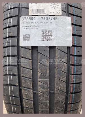 BFGoodrich Advantage 225/40 R19 93Y